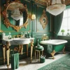 15 Emerald Green Bathroom Ideas for Luxe Elegance