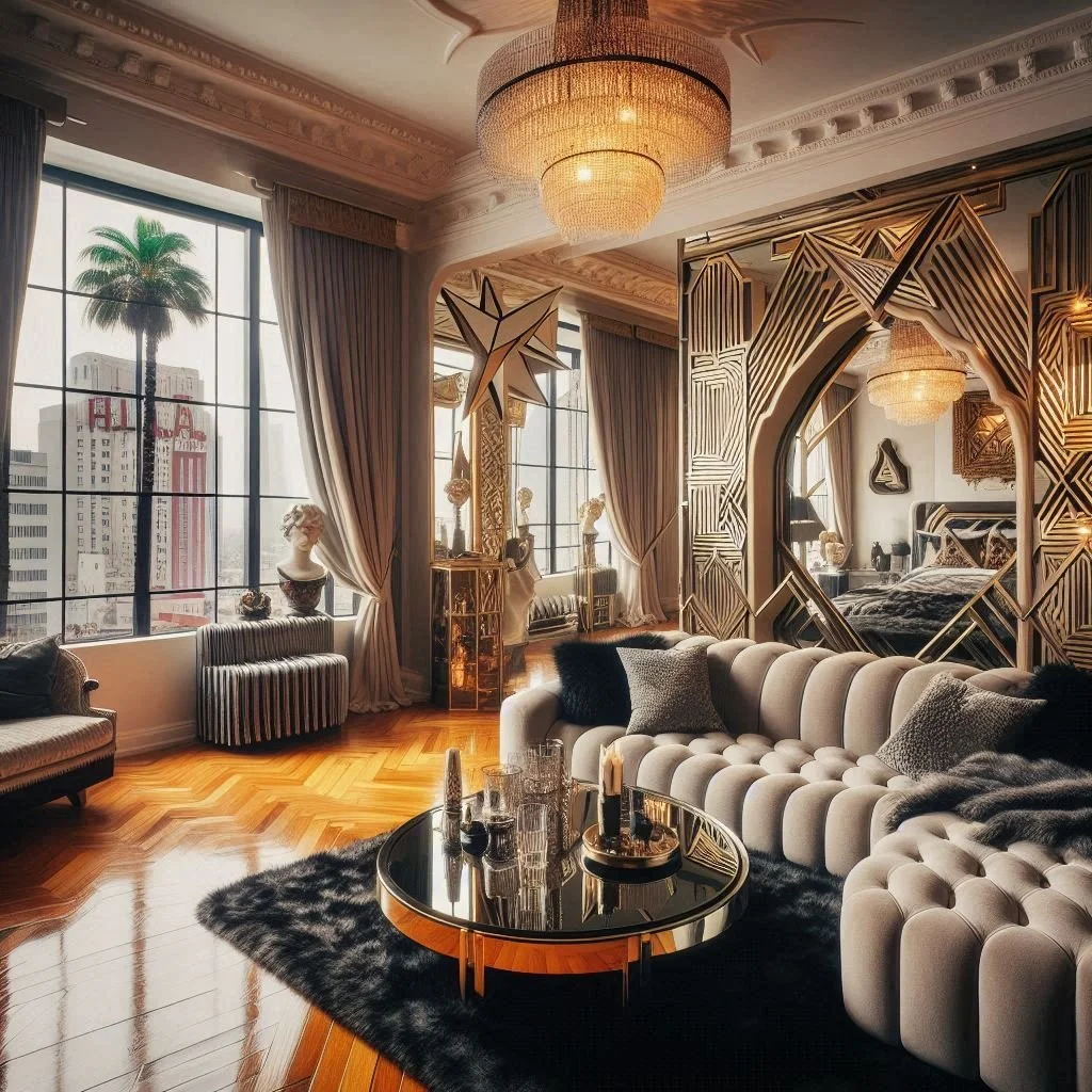 Image showcasing 15 Stylish Art Deco Apartment Ideas for Glamour