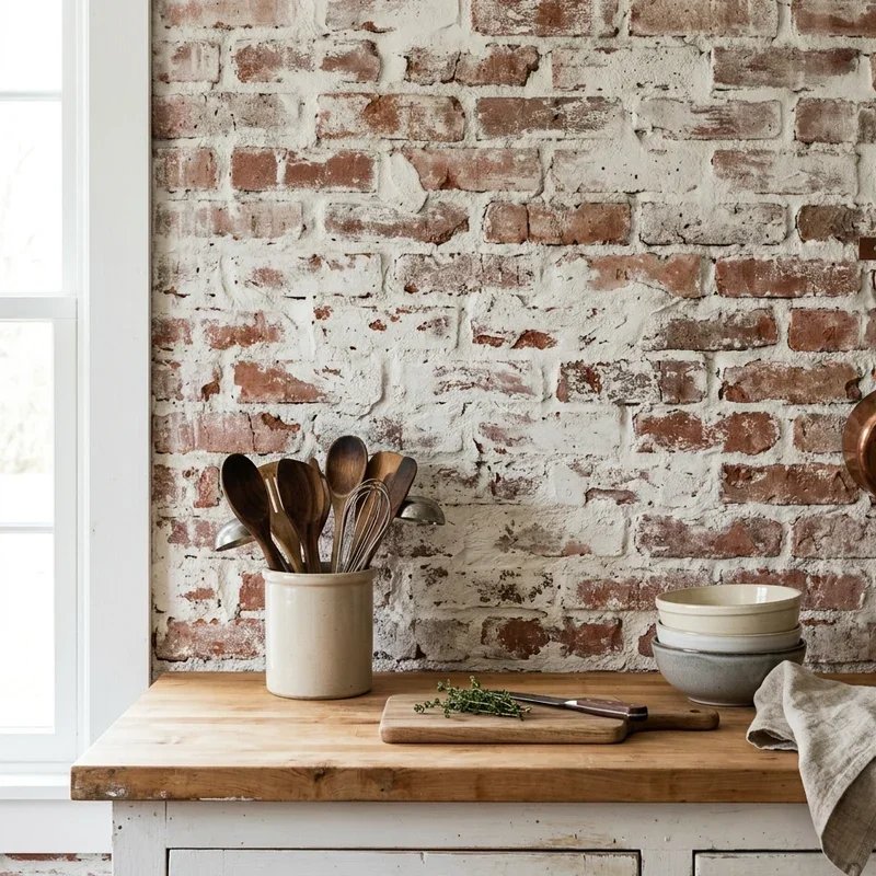 Brick Kitchen Backsplash Ideas