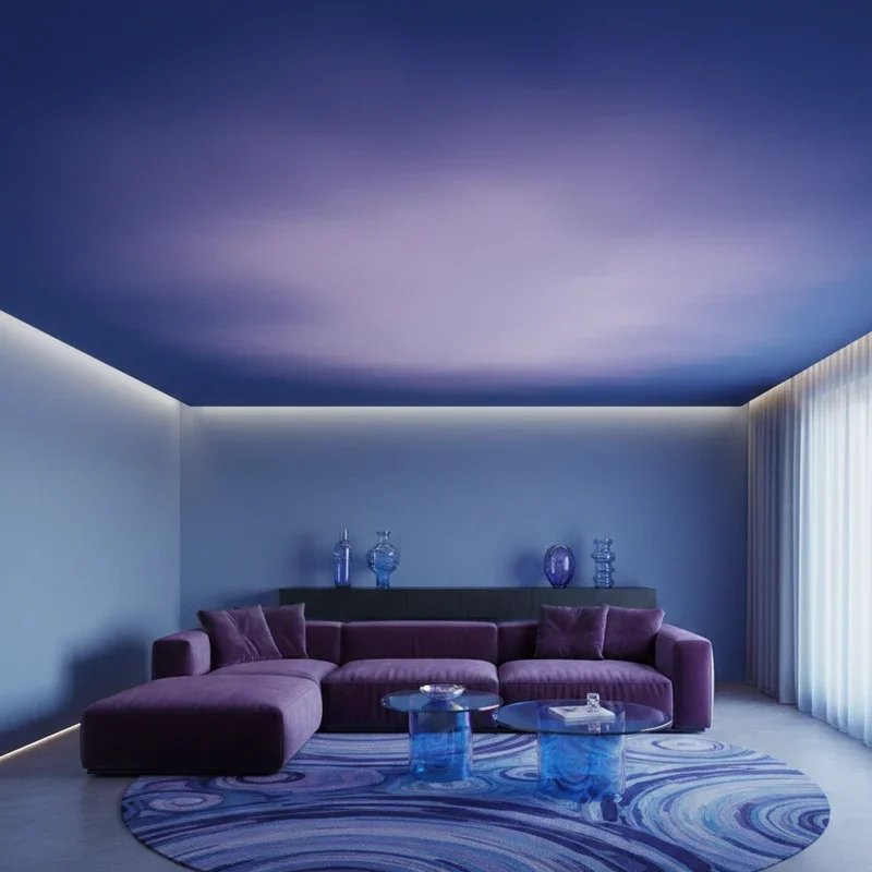Blue and Purple Room Ideas