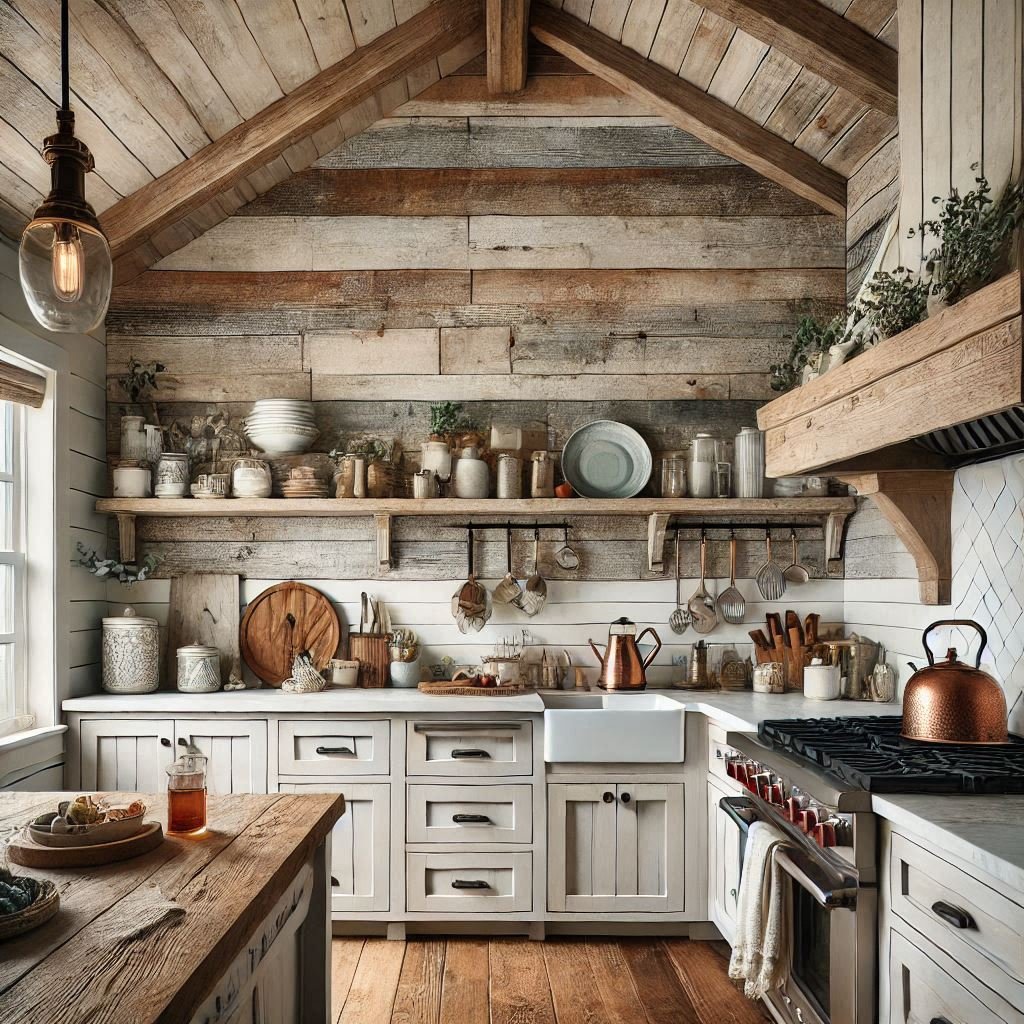 Shiplap Backsplash Kitchen