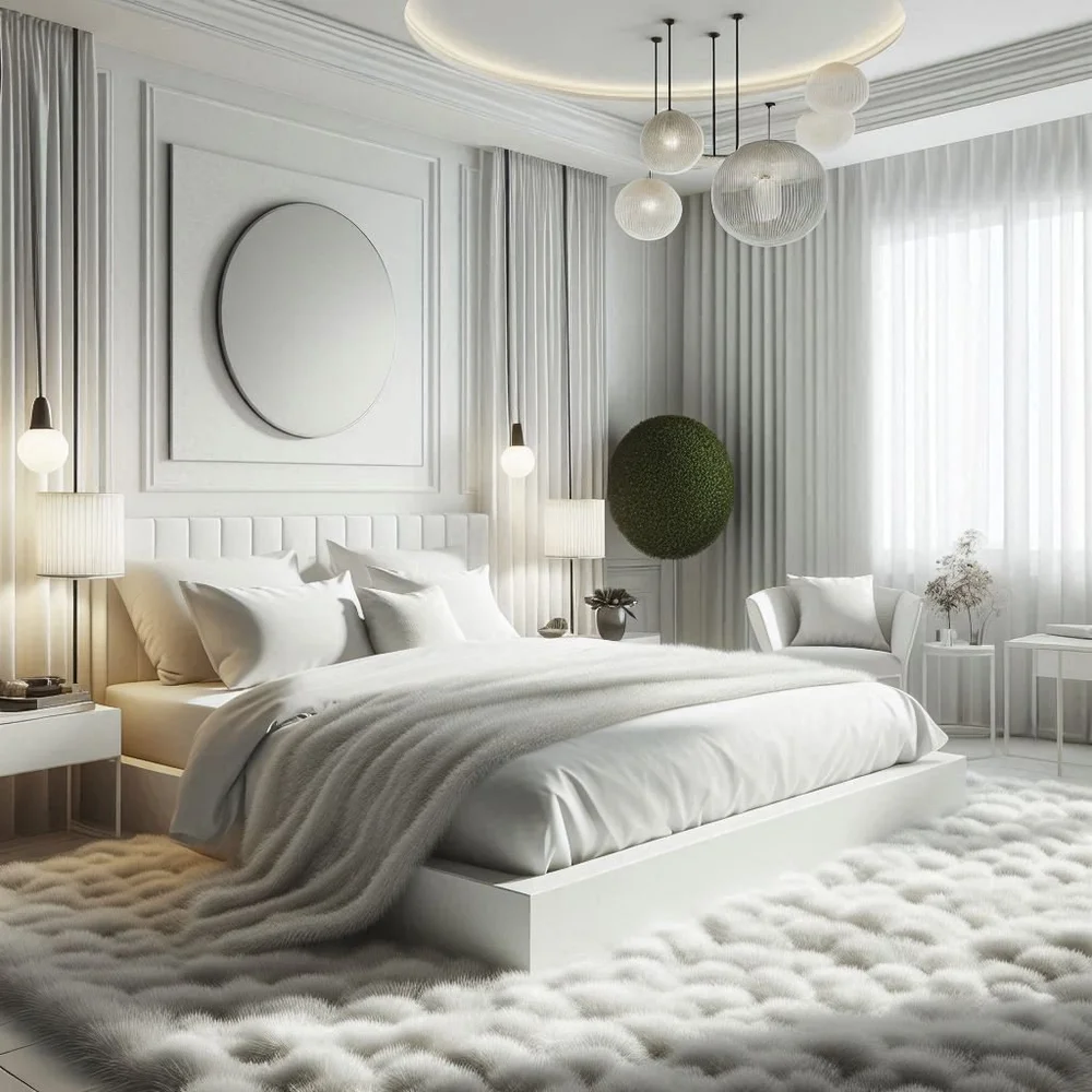 15 Sleek Modern White Bedroom Ideas for Elegance