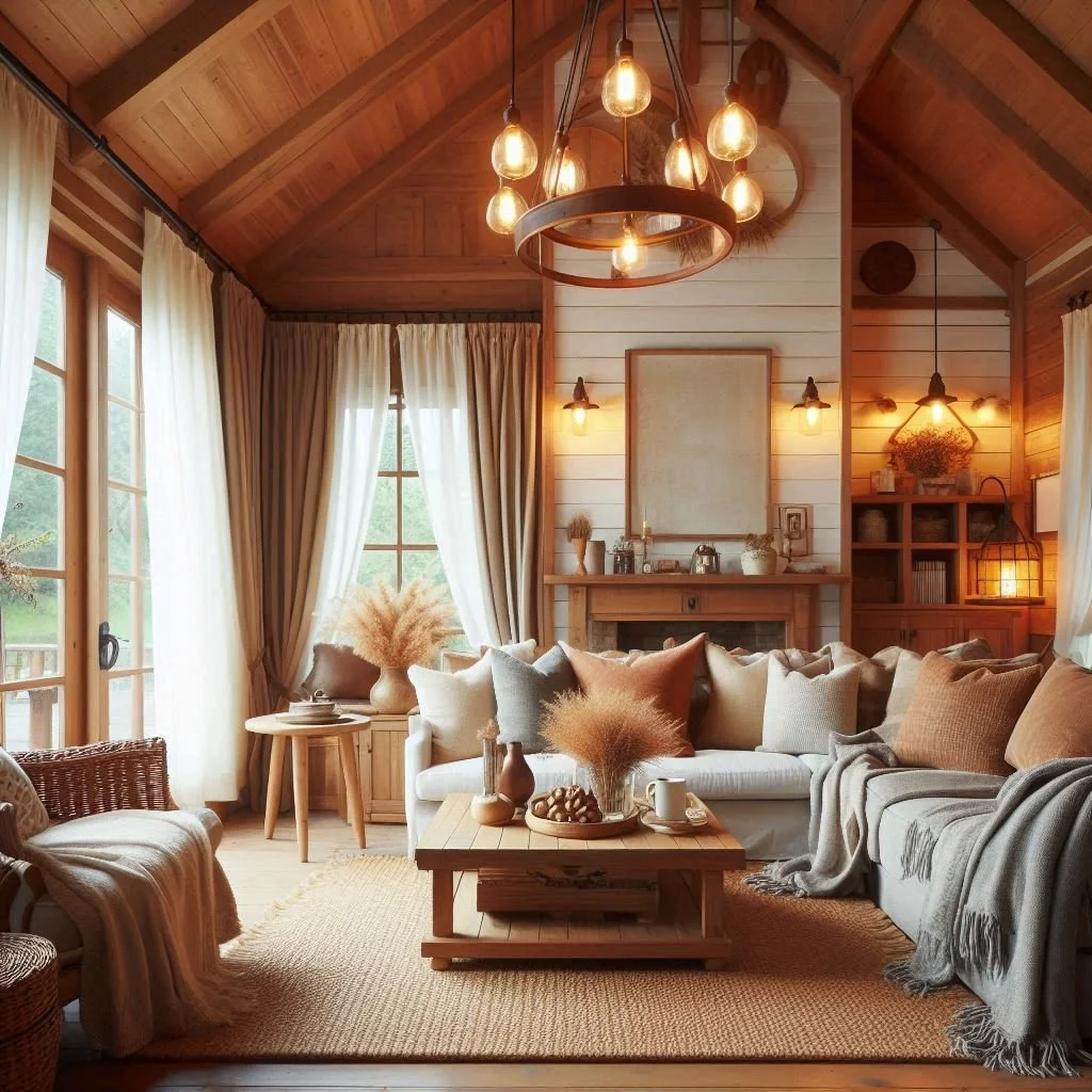 15 Comfy Warm Farmhouse Living Room Ideas to Try