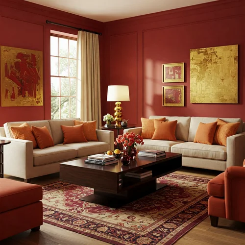 How to Decorate Red Sofa in a Living Room: Stunning Style Tips
