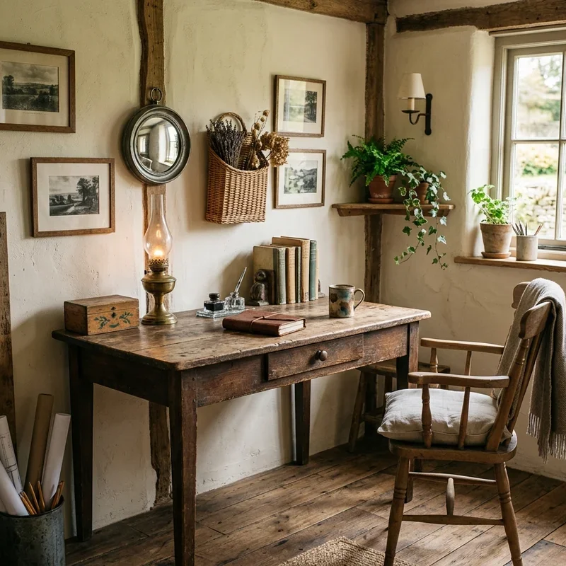 Small Rustic Office Ideas