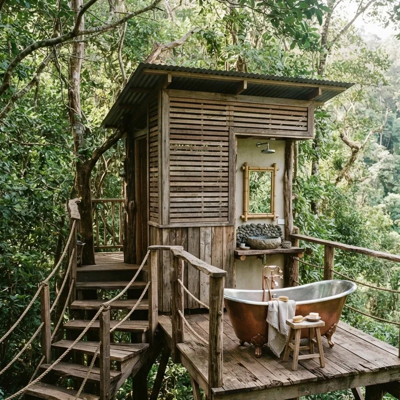 Outside Bathroom Ideas