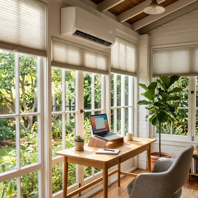 Sun Room Office Ideas