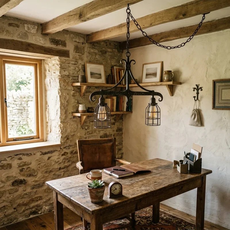 Small Rustic Office Ideas