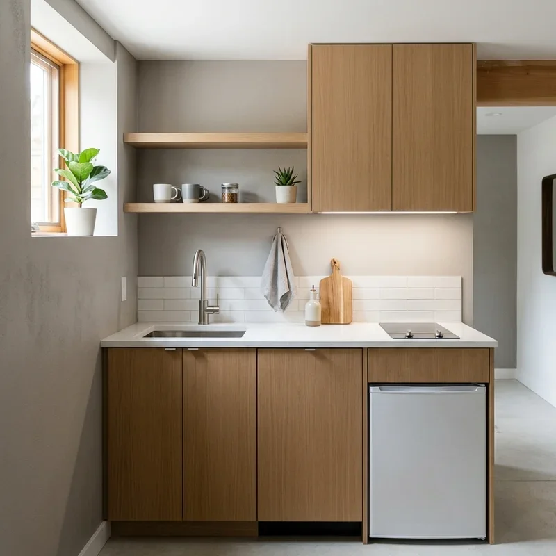 Basement Kitchenette Ideas