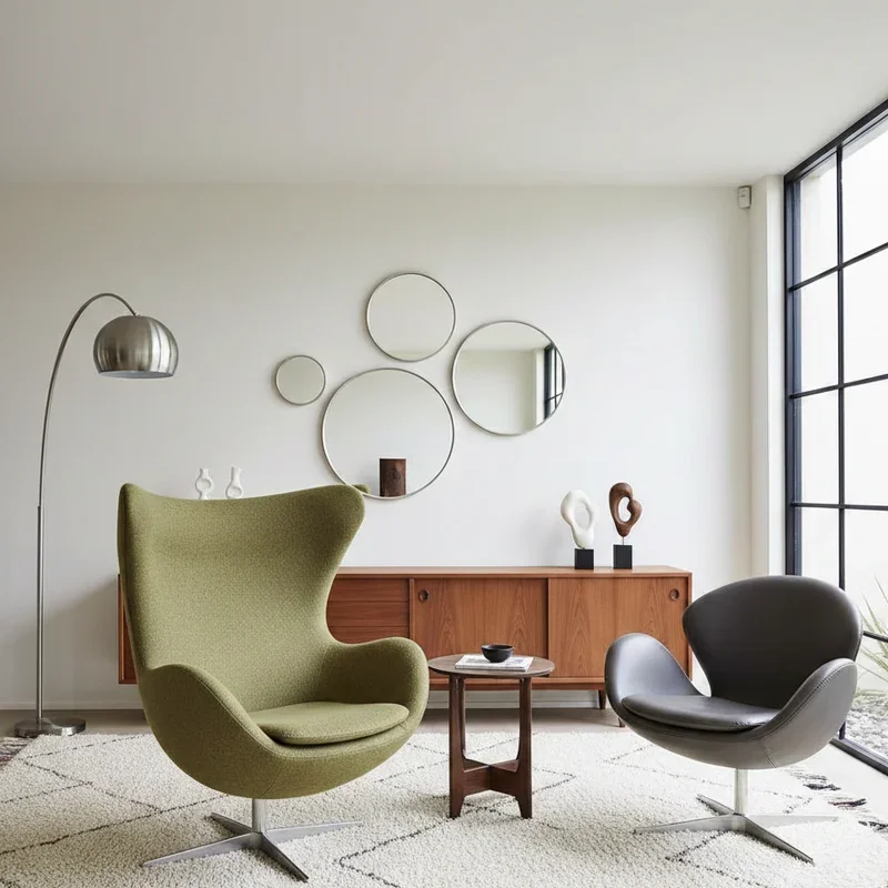 Egg Chair Living Room Ideas