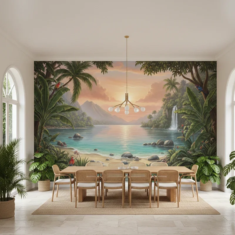 Dining Room Mural Ideas