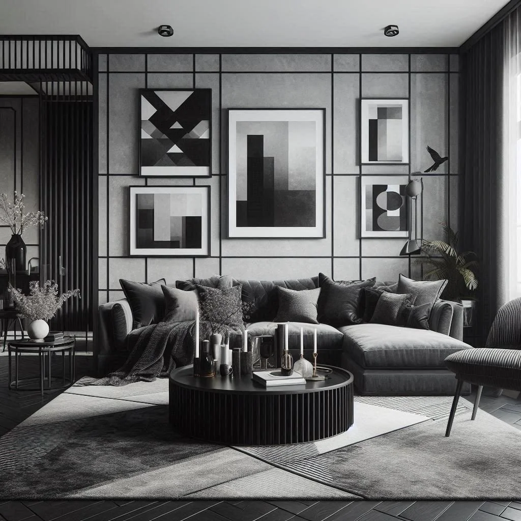 15 Stunning Black and Grey Living Room Ideas for Elegance