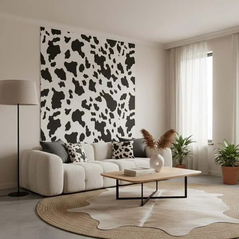Cow Print Room Ideas