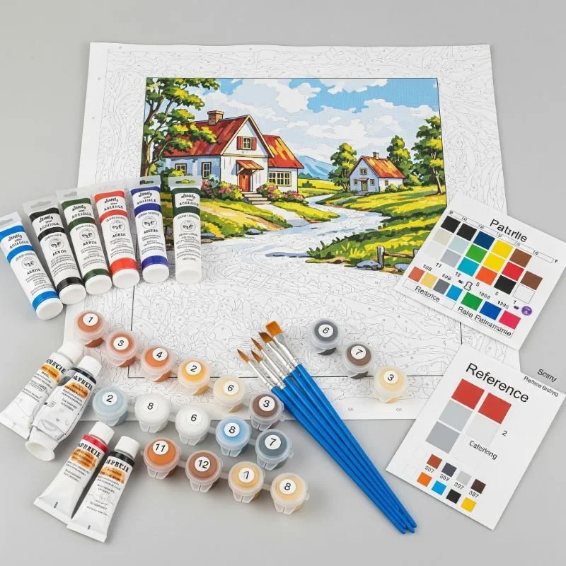 What Should You Look for in a High-Quality Paint-by-Numbers Kit? 5 Important Features to Check