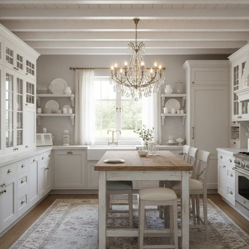 Modern Shabby Chic Kitchen Ideas