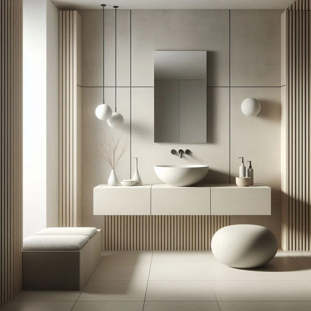 Image showcasing 15 Minimalist Bathroom Ideas for Simple Elegance