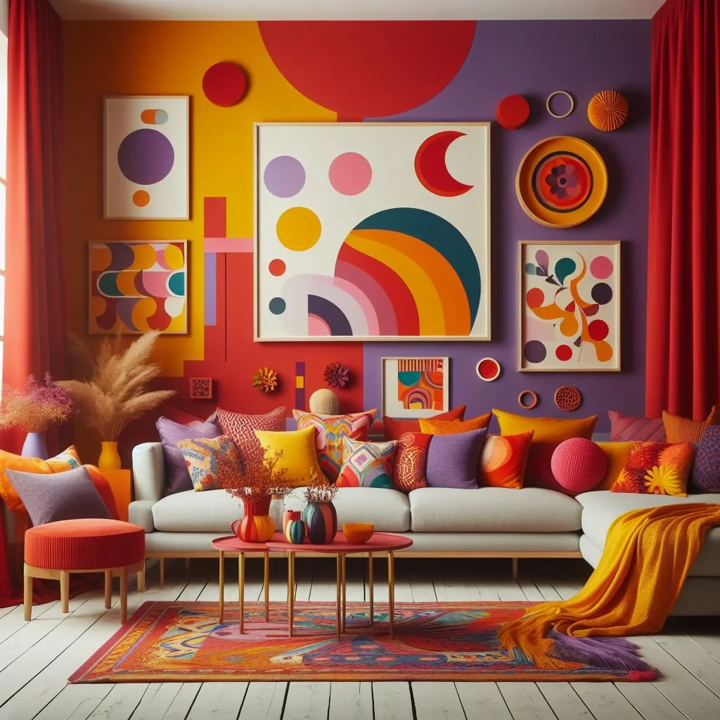Bold and Vibrant Colors Reflecting Tropical Flora and Fauna