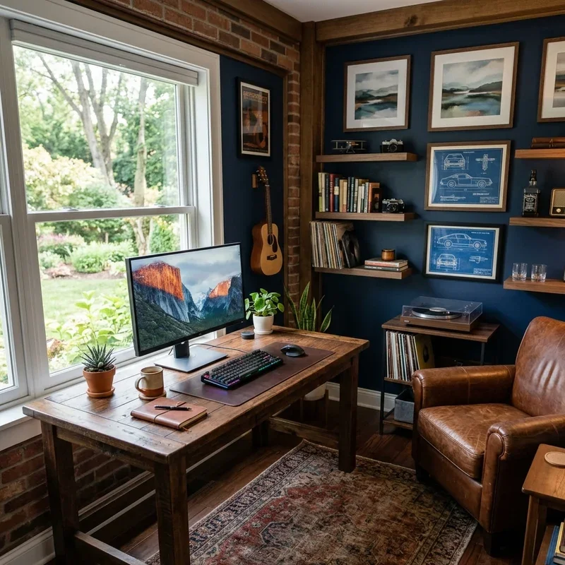 16 Home Office Man Cave Ideas for Stylish Workspaces