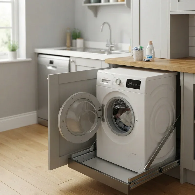 Washing Machine in Kitchen Ideas