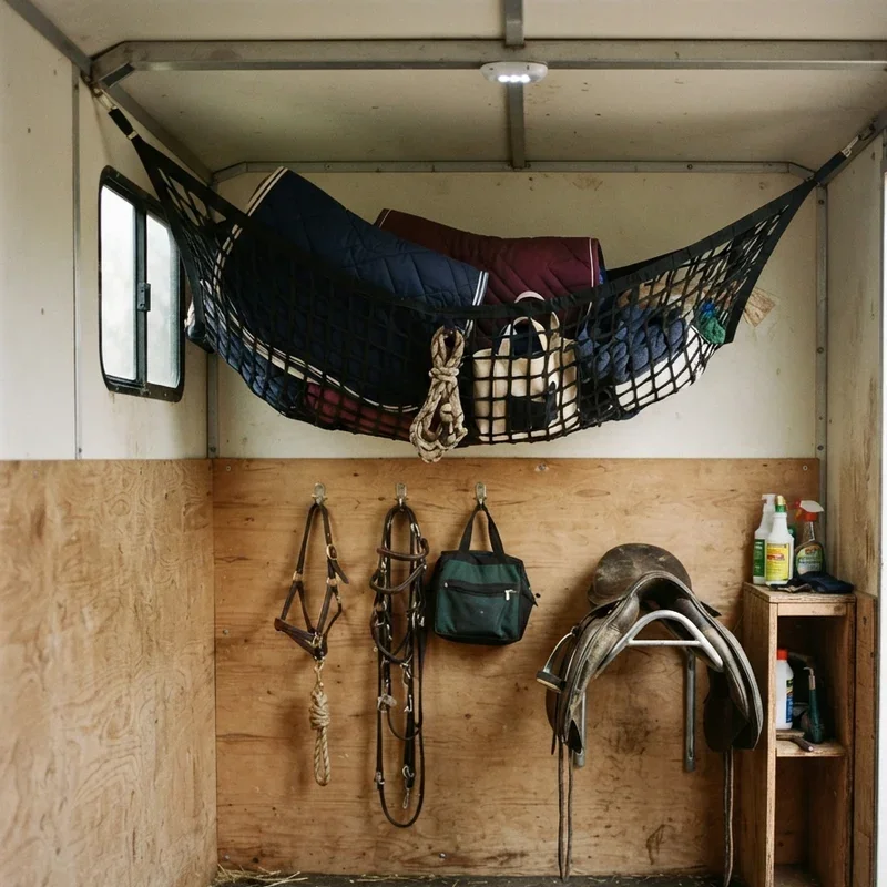 Small Horse Trailer Tack Room Ideas