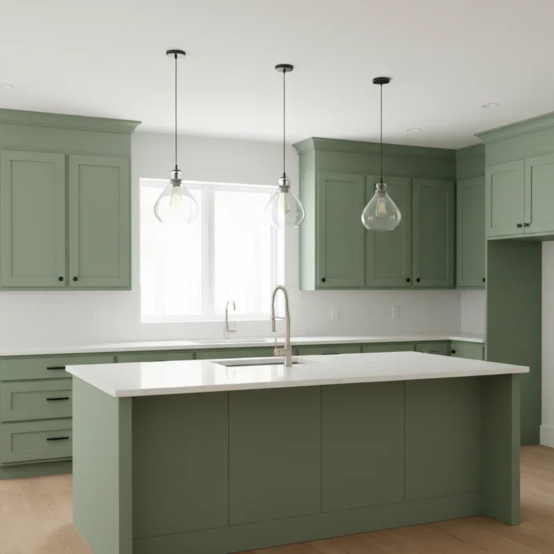 Sage Green Kitchen Cabinets Ideas