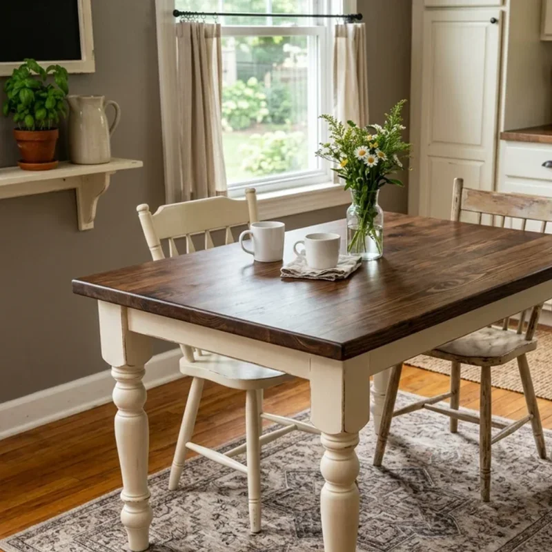 DIY Painted Kitchen Table Ideas