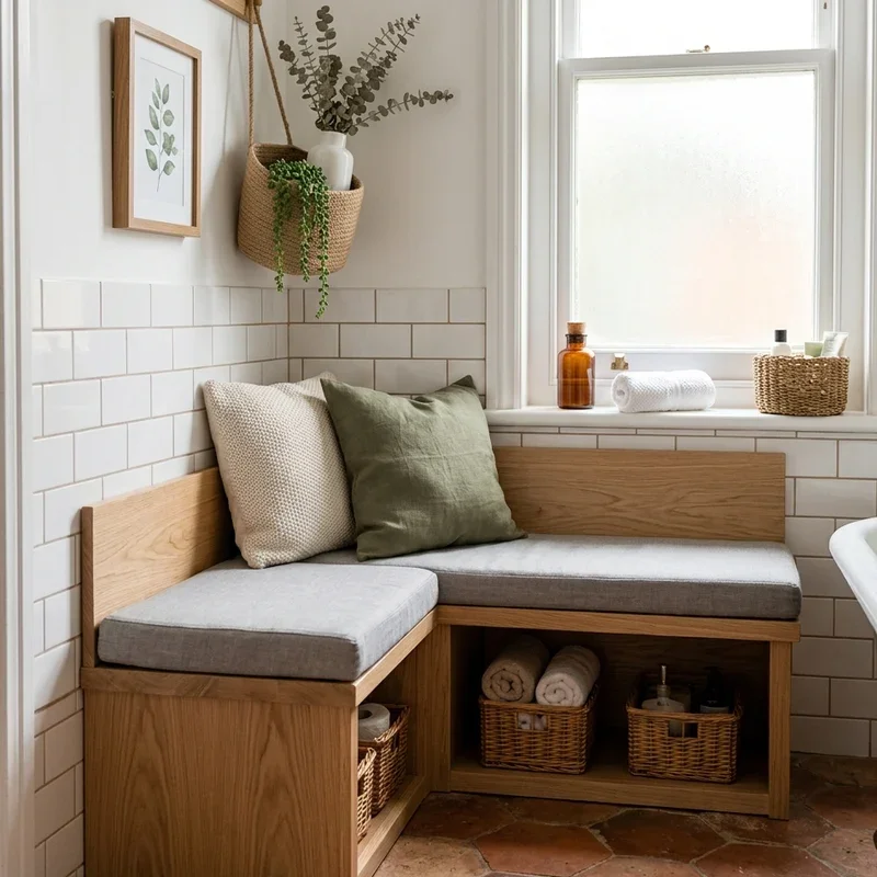 Bathroom Corner Decor Ideas