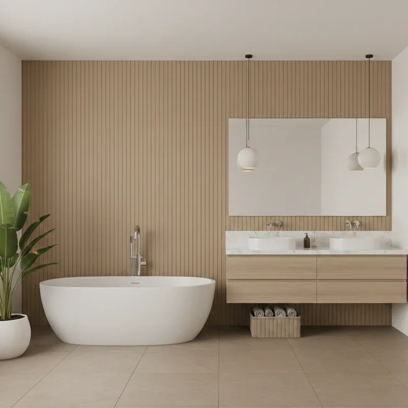 Tan and White Bathroom Ideas