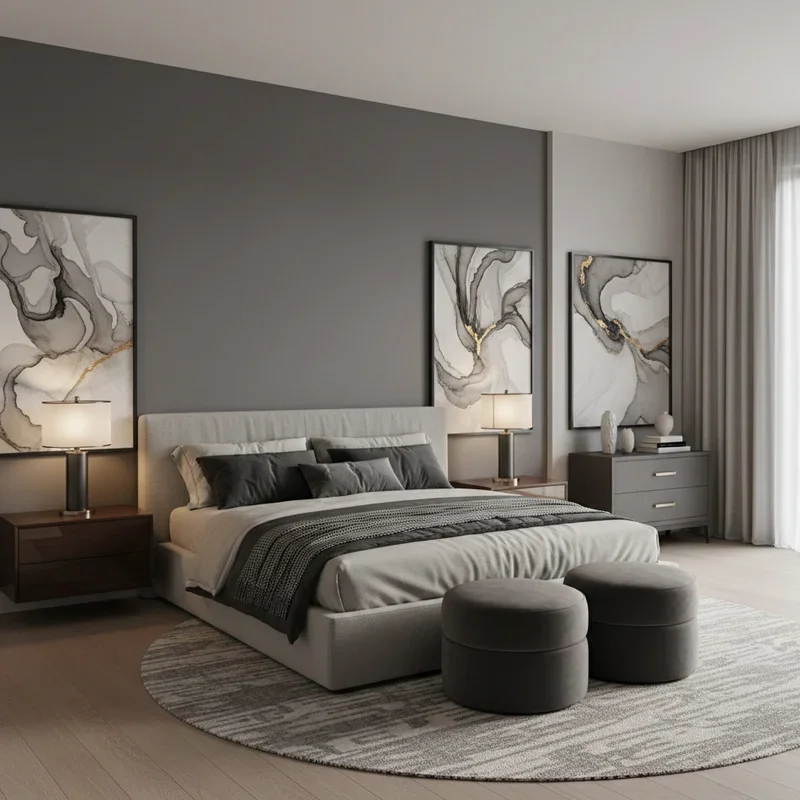 Luxury Grey Bedroom Ideas