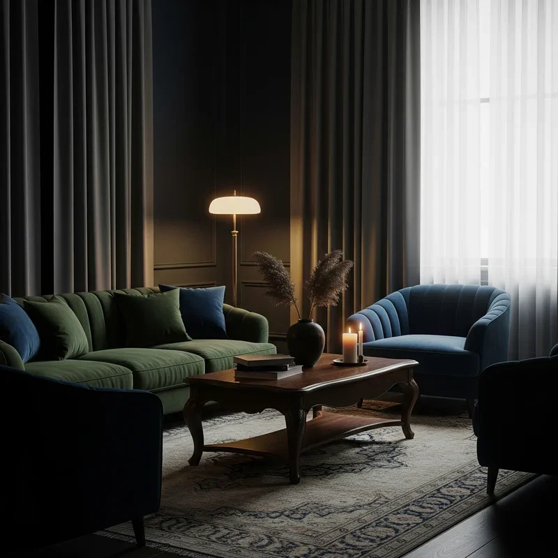 Moody Living Room Ideas