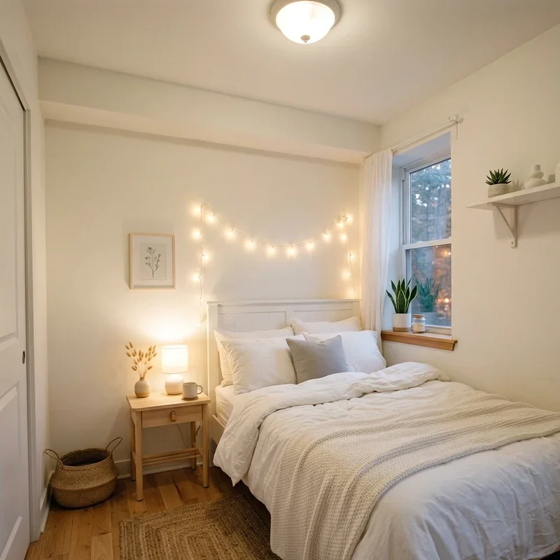 Small White Bedroom Ideas