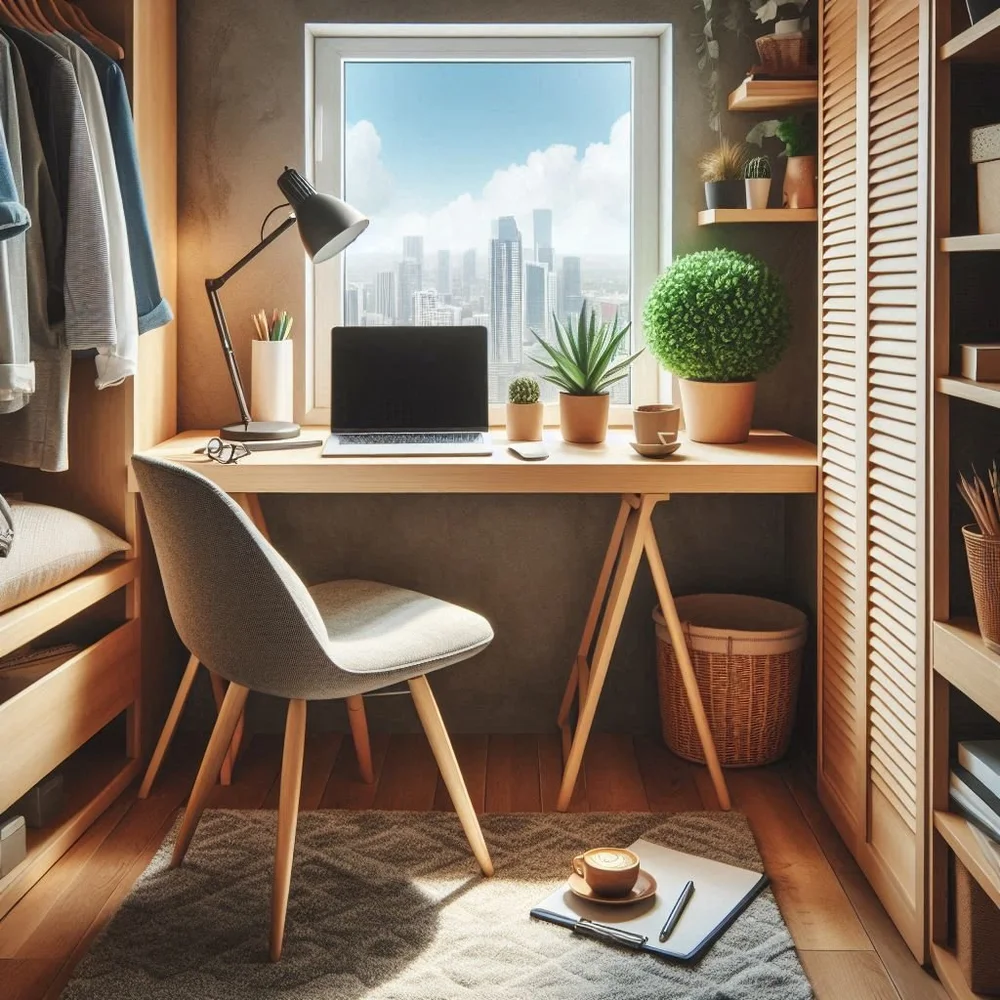 15 Closet Office Ideas for a Cozy Work Space