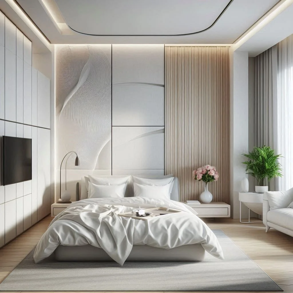 15 Sleek Modern White Bedroom Ideas for Elegance