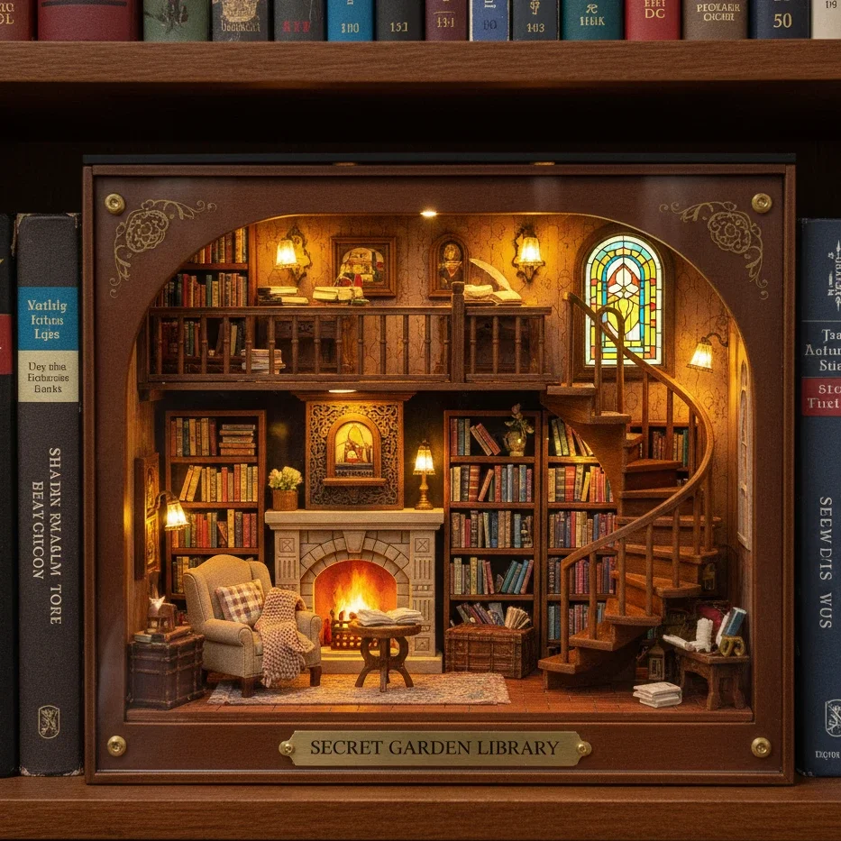How Can You Store Spare Parts and Pieces From a Book Nook Kit Safely?