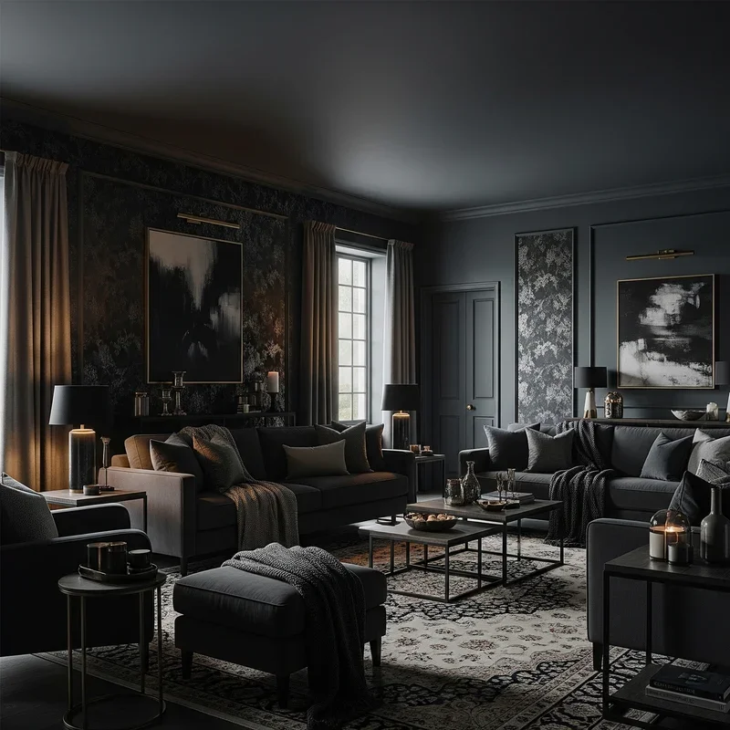 Moody Living Room Ideas