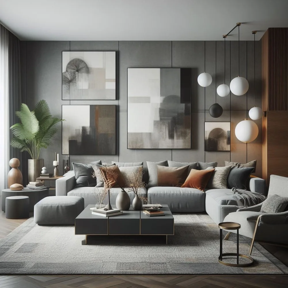 15 Modern Grey and Brown Living Room Ideas for Elegance