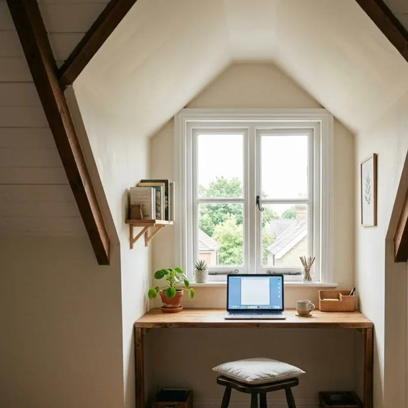 Small Attic Office Ideas