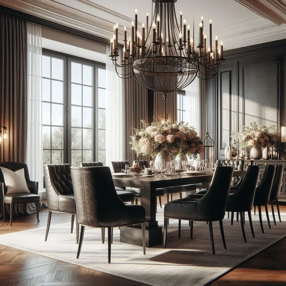 15 Stylish Black Dining Room Ideas for Elegance