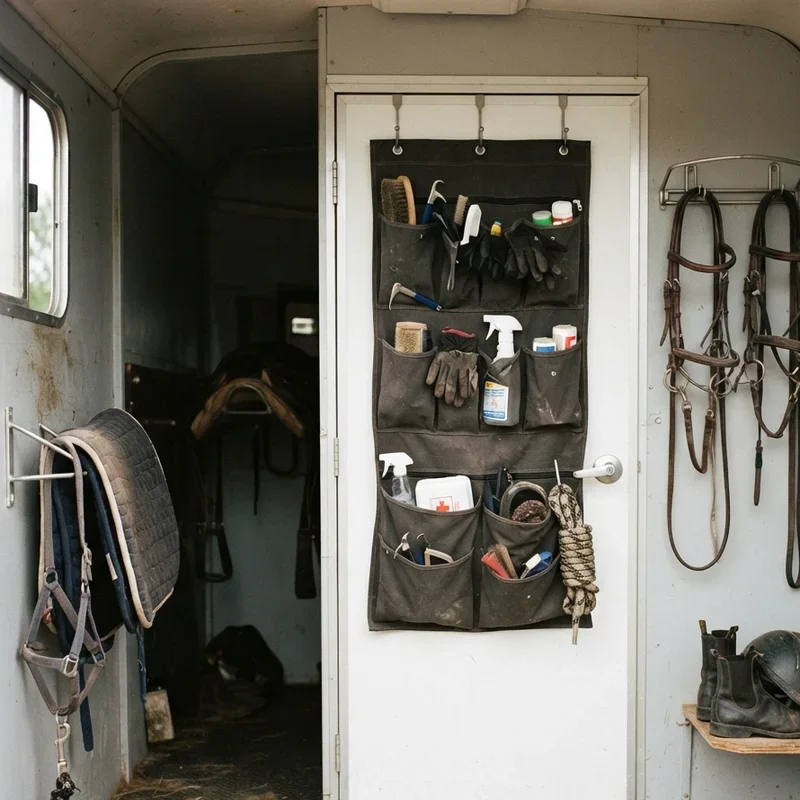Small Horse Trailer Tack Room Ideas