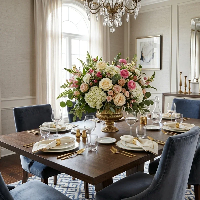 Glam Dining Room Ideas