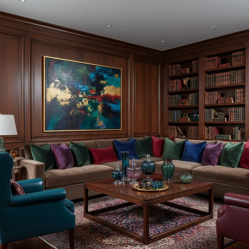 Dark Brown Living Room Ideas