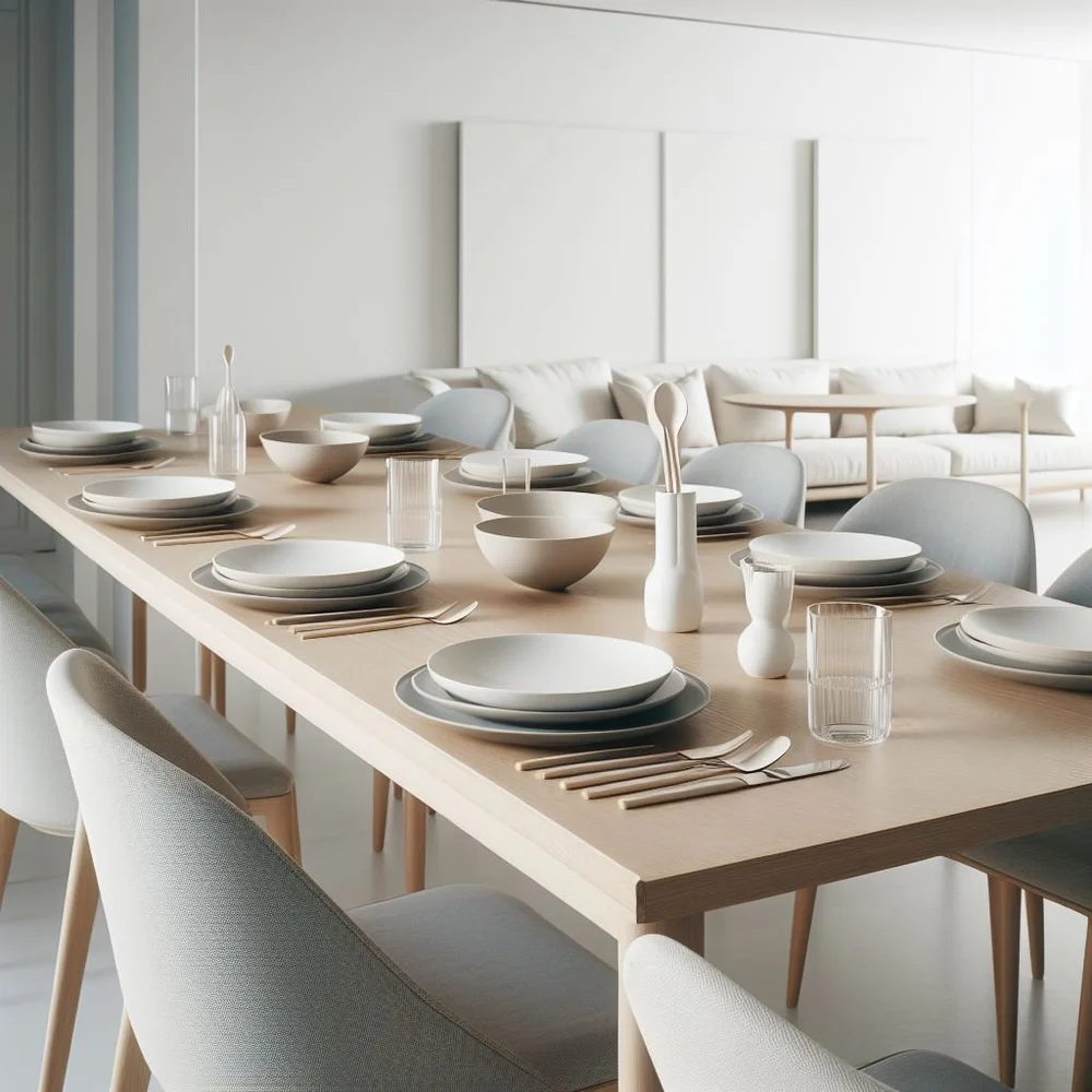 Picture of 15 Minimalist Dining Room Ideas for Elegant Simplicity