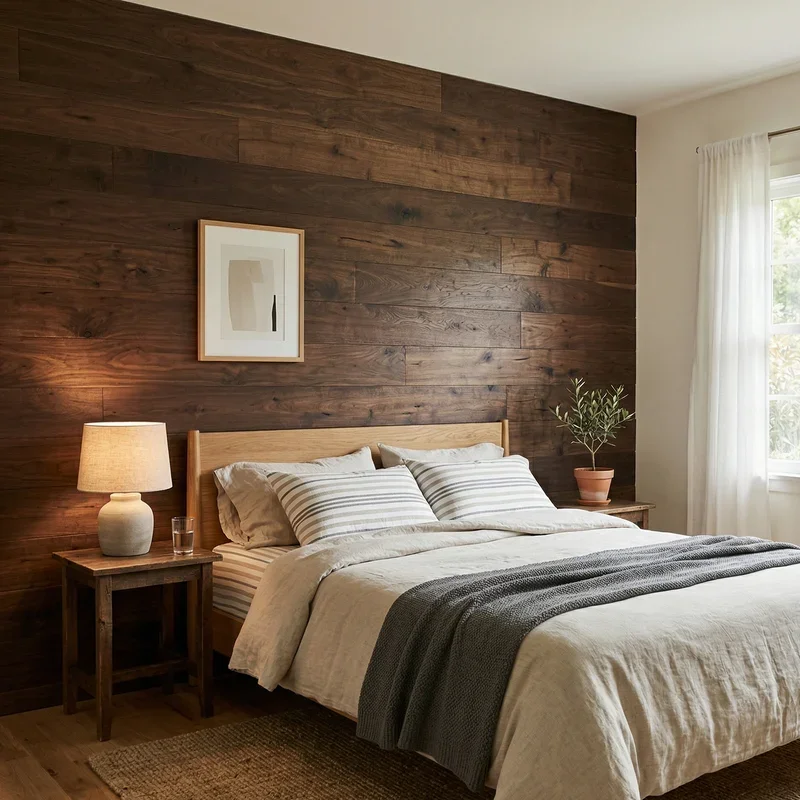 Wood Wall Bedroom Ideas