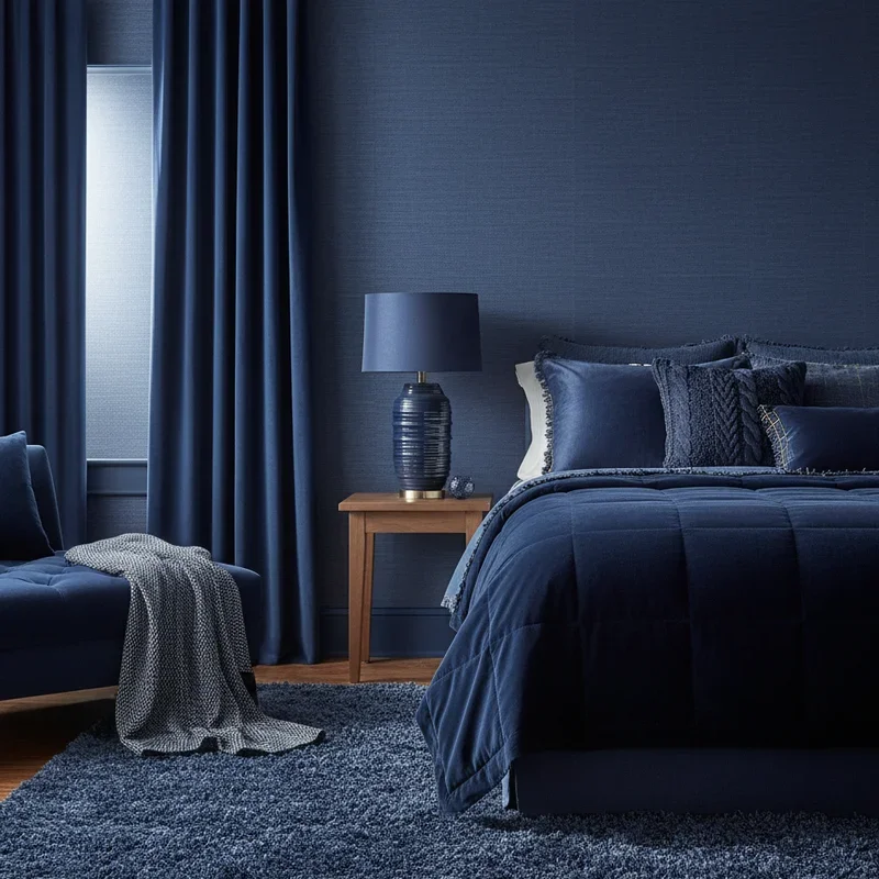Navy Blue Room Ideas