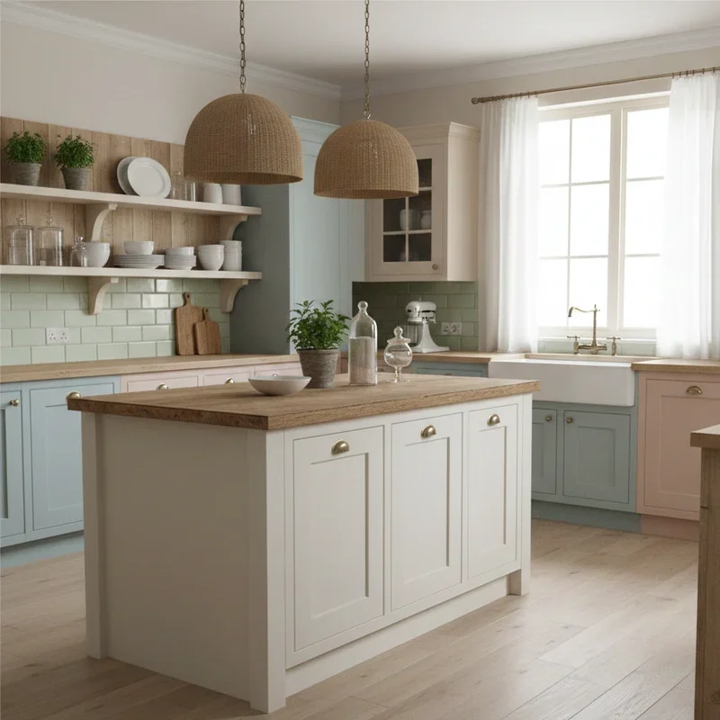 Modern Shabby Chic Kitchen Ideas