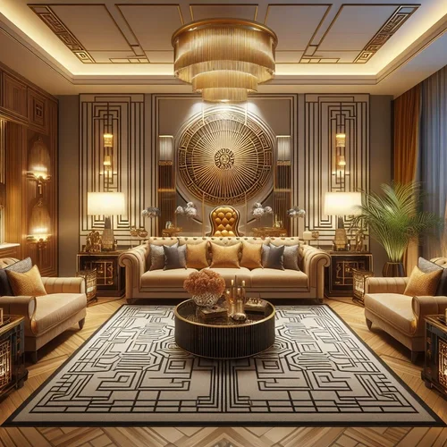 15 Art Deco Living Room Ideas for Glamorous and Chic Design