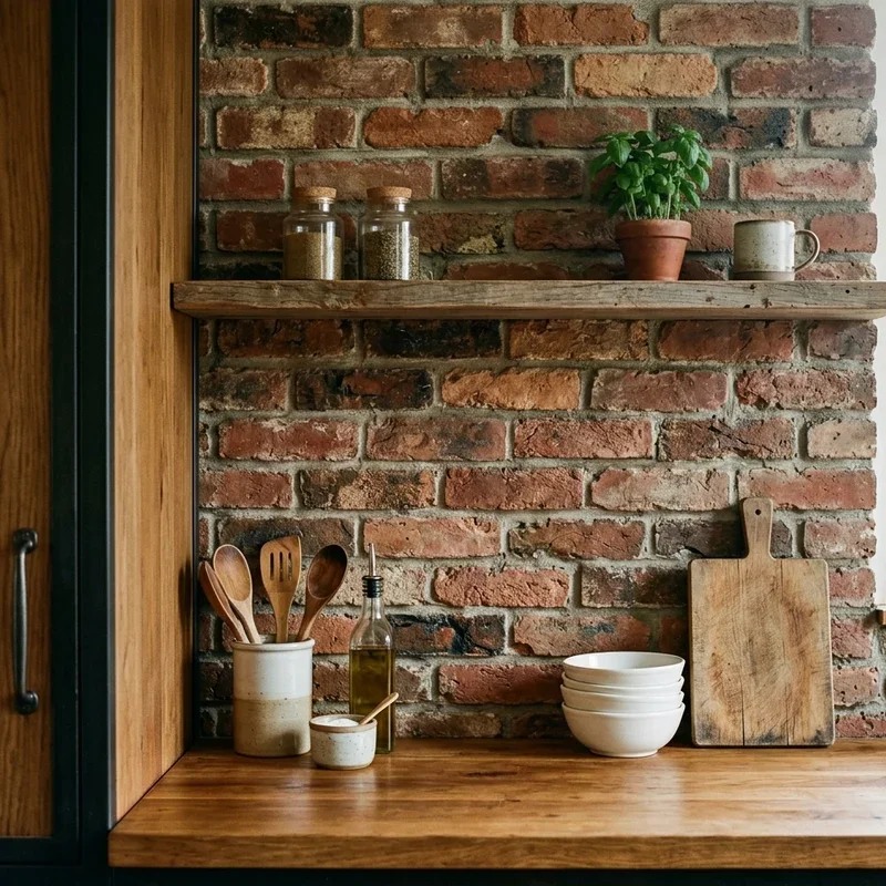 Brick Kitchen Backsplash Ideas