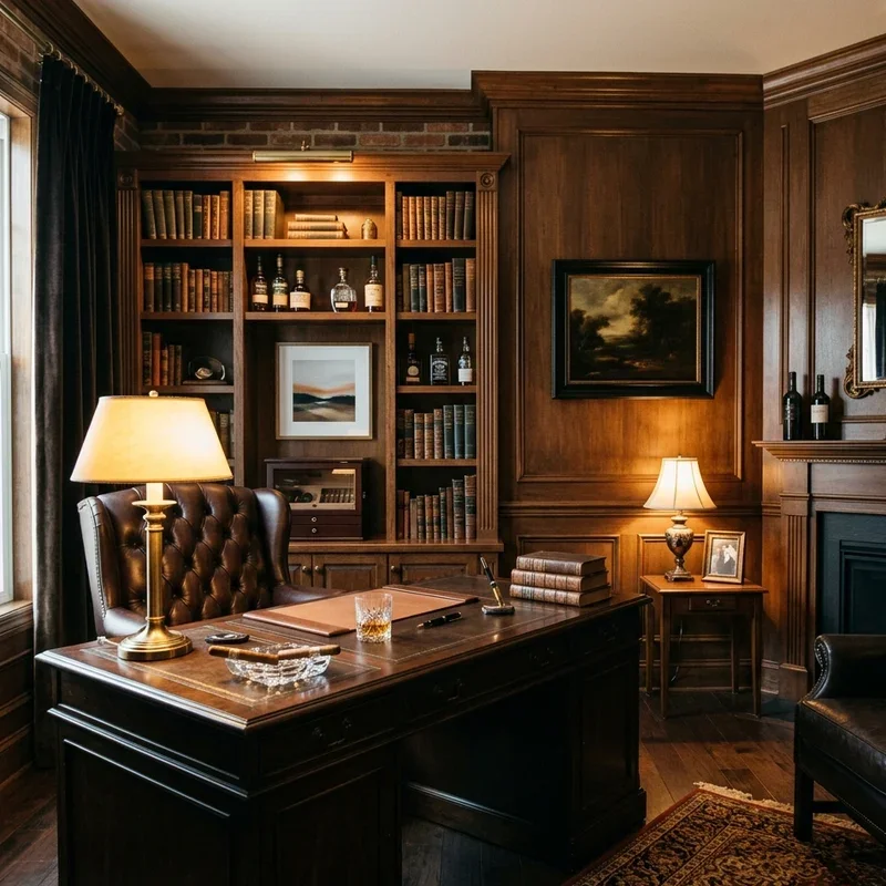 Home Office Man Cave Ideas