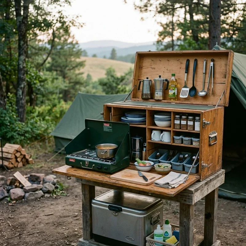Camping Kitchen Ideas