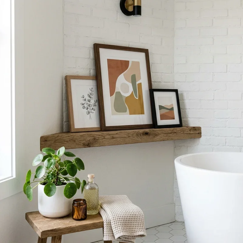 Bathroom Corner Decor Ideas